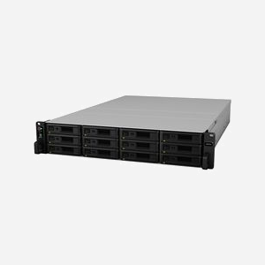 Synology RackStation RS3618xs - NAS Rack 2U - Intel Xeon D-1521 2.4GHz - 8Go DDR4 ECC - 12 baies SATA - RAID 0/1/5/6/10/F1/JBOD - 4xGbE - 2xUSB 3.0 - Miniature 2