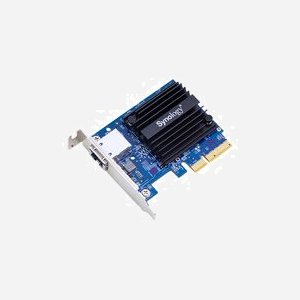 Synology E10G18-T1 : Carte réseau 10GBASE-T, PCIe 3.0 x4, port Ethernet RJ-45, Standards IEEE 802.3ab/an/bz/u/x, Jumbo Frames 9000 - Miniature 1