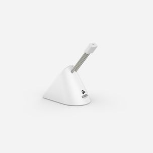 Glorious PC Gaming Race G-MB-WHITE - Support de Souris Blanc, Caoutchouc, Ajustable, 63x88x97mm, 265g, Compatible Souris PC - Miniature 3