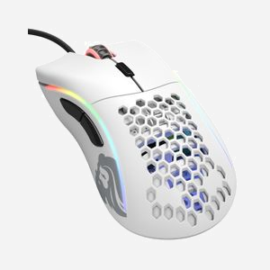 Glorious PC Gaming Race Model D GD-WHITE Souris Gaming Droitier Optique 12000 DPI USB Type-A, 6 Boutons, 1ms, 1000Hz, 50G, Blanc, Windows/Mac/Linux - Miniature 2