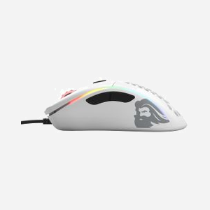 Glorious PC Gaming Race Model D GD-WHITE Souris Gaming Droitier Optique 12000 DPI USB Type-A, 6 Boutons, 1ms, 1000Hz, 50G, Blanc, Windows/Mac/Linux - Miniature 4