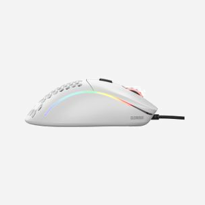 Glorious PC Gaming Race Model D GD-WHITE Souris Gaming Droitier Optique 12000 DPI USB Type-A, 6 Boutons, 1ms, 1000Hz, 50G, Blanc, Windows/Mac/Linux - Miniature 5