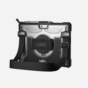 Urban Armor Gear Plasma Housse Noir/Gris pour Microsoft Surface Go 10" (25.4cm) avec Sangle Épaule et Fonction Support Référence 321073114343 - Miniature 1
