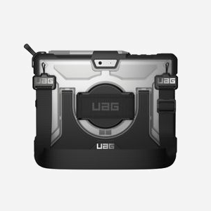 Urban Armor Gear Plasma Housse Noir/Gris pour Microsoft Surface Go 10" (25.4cm) avec Sangle Épaule et Fonction Support Référence 321073114343 - Miniature 2