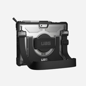 Urban Armor Gear Plasma Housse Noir/Gris pour Microsoft Surface Go 10" (25.4cm) avec Sangle Épaule et Fonction Support Référence 321073114343 - Miniature 3