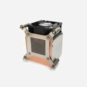 Dynatron K650 Refroidisseur d'air CPU 6cm pour Socket LGA 1150/1151/1155/1156, 1400-7000 RPM, 7.4-38.3 CFM, Aluminium/Cuivre, 4 broches - Miniature 3