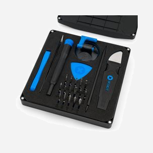 iFixit Kit d'Outils de Réparation EU145348-5, 13 pièces : Spudger, Pinces, Tournevis (Plat, Pentalobe, Phillips, Torx, Tri-point), Pics d'Ouverture, ABS - Miniature 2