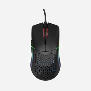 Glorious PC Gaming Race Model O - Souris Gaming Optique 12000 DPI USB Type-A 6 Boutons Programmables Noir - Droitier, Accélération 50G - Miniature 1