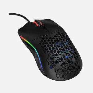 Glorious PC Gaming Race Model O - Souris Gaming Optique 12000 DPI USB Type-A 6 Boutons Programmables Noir - Droitier, Accélération 50G - Miniature 2
