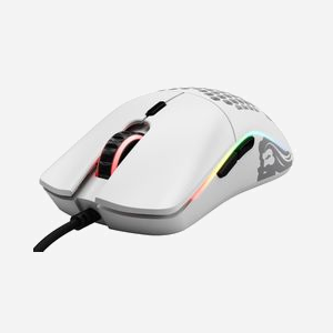 Souris Gaming Glorious PC Gaming Race Model O Blanc - Optique 12000 DPI, USB Type-A, 6 Boutons, Accélération 50G, Rétroéclairage RGB - Miniature 3