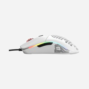 Souris Gaming Glorious PC Gaming Race Model O Blanc - Optique 12000 DPI, USB Type-A, 6 Boutons, Accélération 50G, Rétroéclairage RGB - Miniature 4