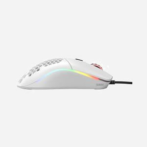Souris Gaming Glorious PC Gaming Race Model O Blanc - Optique 12000 DPI, USB Type-A, 6 Boutons, Accélération 50G, Rétroéclairage RGB - Miniature 5