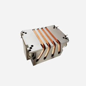 Dynatron N2 Dissipateur Thermique CPU LGA 4189 Intel Xeon, Radiateur Aluminium/Cuivre, TDP 270W, 78x113x64mm, 4 Caloducs, Kit de Montage Inclus - Miniature 4