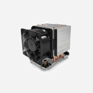 Dynatron N6 Refroidisseur d'air CPU 80mm, LGA 4189, Intel Xeon, 800-3000 tr/min, 13.67-51.26 CFM, Aluminium/Cuivre, TDP 270W