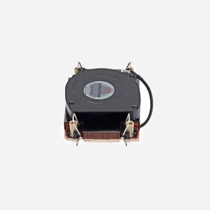 Dynatron N12 Refroidisseur d'air CPU 8cm pour Socket LGA 4189 Intel Xeon, 2000-8600 RPM, 23.3-62.2 dB, 5.59-26.25 CFM, TDP 205W - Miniature 3