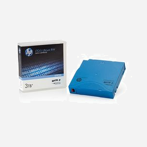 Bande de données HPE LTO Ultrium C7975AN 3 To, 1,26 cm, durée d'archivage 30 ans, étiquetage personnalisé, code-barres unique, RFID possible. - Miniature 1