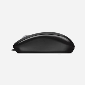 Souris Microsoft 4YH-00007 Optique USB Type-A 800 DPI Ambidextre, 3 Boutons Programmables, Câble 1.83m, Compatible Windows/macOS, Noir - Miniature 2