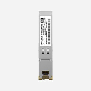 HPE Module SFP Cuivre 1G RJ-45 T, Débit 1000 Mbit/s, Interface SFP, Standards IEEE 802.3/ab/u, Référence JD089B, Certification REACH - Miniature 1