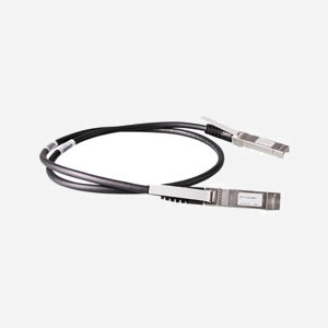 HPE Aruba Networking Câble JD096C 1.2m InfiniBand SFP Mâle vers SFP Mâle Noir - Taux de transfert 10 Gbit/s - Miniature 1