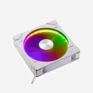 Phanteks D30-140 Blanc - Kit de 3 Ventilateurs 140x30mm PWM DRGB, 250-1800 tr/min, 71.76 CFM, 3.08 mmH2O, FDB, 32.1dB, 4-Pin - Miniature 2