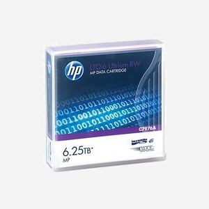 HPE Ultrium LTO-6 RW - Bande de Données Vierge 6.25 To (Compressé) - 1.26cm - 846m - 400 MB/s - Durée Archivage 30 Ans - C7976A - Miniature 1