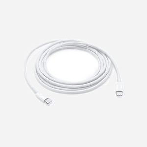 Apple Câble USB-C vers USB-C 2m Blanc - MLL82ZM/A - USB 2.0 - Connecteurs Mâle/Mâle - Droit/Droit - Longueur 2 mètres