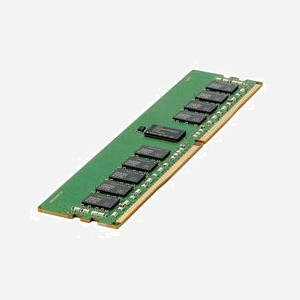 HPE 815098-B21 : Module mémoire serveur 16Go DDR4 2666MHz ECC Registered DIMM 288-pin (1x16Go) 1.2V, latence CAS 19, Single Rank - Miniature 1