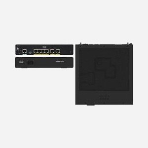 Cisco C921-4PLTEGB Routeur Gigabit Ethernet 4 ports RJ-45, 4G LTE, 1 port USB 2.0, WAN Ethernet, Modem USB 3G/4G, Mémoire 1GB, Flash 2GB, QoS, SNMPv3