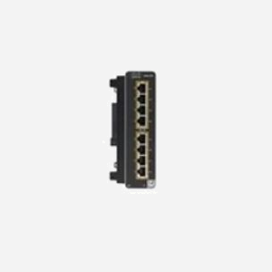 Cisco Catalyst IE3300-8T= Commutateur Géré L2, 8 ports Gigabit Ethernet 10/100/1000, RJ-45 Console, Alimentation AC/DC, MIB, QoS, Sécurité 802.1x RADIUS