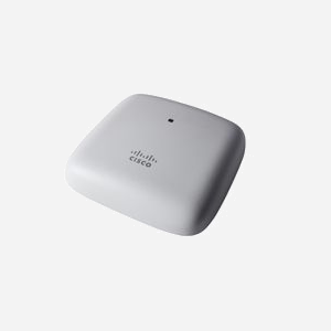 Cisco CBW140AC-E Point d'accès Wi-Fi 867 Mbit/s Dual-Band 2.4/5 GHz, PoE, LAN Gigabit Ethernet, Sécurité WPA3, 4 dBi, 400 utilisateurs - Miniature 1