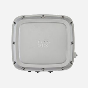 Cisco C9124AXE-E Point d'accès Wi-Fi 6 5380 Mbit/s 2.4/5 GHz Bluetooth 5.0 MU-MIMO PoE Antenne externe 13 dBi 2x RJ-45