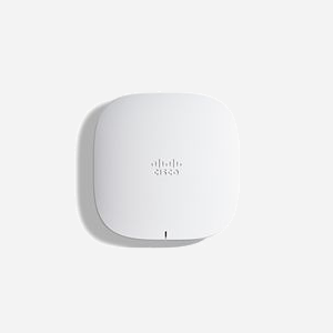Cisco CBW150AX-E-UK : Point d'accès WiFi 5 GHz/2.4 GHz 1200 Mbit/s, 1xGbE PoE, MU-MIMO, Sécurité WPA3, Mémoire 1GB, Flash 512MB - Miniature 4