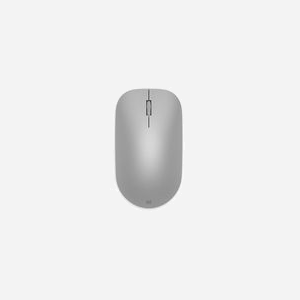 Souris Microsoft Surface WS3-00002 Bluetooth 4.1 BLE, 3 boutons, ambidextre, gris, 2.4GHz, 2xAAA, Windows/Mac/Android, 64.2x115.2x33.8mm, 90.9g - Miniature 2