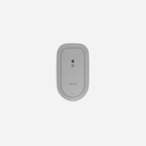 Souris Microsoft Surface WS3-00002 Bluetooth 4.1 BLE, 3 boutons, ambidextre, gris, 2.4GHz, 2xAAA, Windows/Mac/Android, 64.2x115.2x33.8mm, 90.9g - Miniature 3