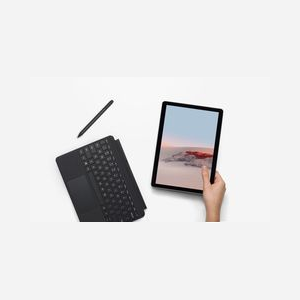 Microsoft Surface Go Type Cover KCN-00030 QWERTZ Suisse, Trackpad, Compatibilité Go 1/2, Noir Alcantara, Cover Port, Rétroéclairage, 248x190x4.6mm, 245g - Miniature 2