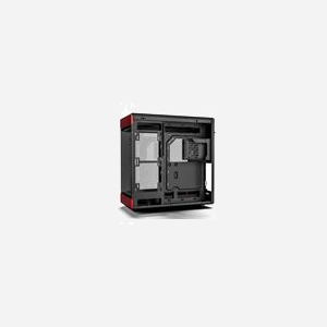 HYTE Y60 Midi Tower PC Noir/Rouge (CS-HYTE-Y60-BR): ATX/EATX/ITX/micro ATX, 2x3.5", 4x2.5", Vent. arrière 120mm, USB 3.2 Gen 1/Gen 2, Filtre anti-poussière - Miniature 5