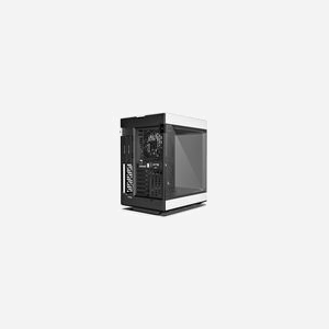 Boîtier PC HYTE Y60 Midi Tower, Noir/Blanc, ATX/EATX/mATX/ITX, 2x3.5", 4x2.5", Vent. Arrière 120mm, Latéral 120/140mm, USB 3.2 Gen 1/Gen 2 - Miniature 4