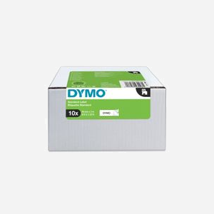 DYMO Value Pack 2093098 : Étiquettes Adhésives Amovibles Blanches, 1.9cm x 7m, DP1, 10 pièces - Compatible LabelPoint/LabelManager/LabelWriter - Miniature 2