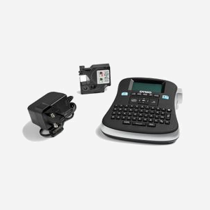 DYMO LabelManager 210D+ - Étiqueteuse Transfert Thermique 180 DPI, 12mm/s, Largeur 12mm, QWERTY, Écran LCD, D1, 2 Lignes, Mémoire 9 étiquettes