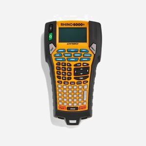 Étiqueteuse Industrielle DYMO Rhino 6000+ Thermique Directe, Connectivité Filaire, Découpe Automatique, Compatible Windows, Codes-Barres, ANSI/TIA/EIA-606-B