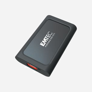 Emtec X210 Elite SSD Externe 128 Go USB Type-C 3.2 Gen 2 Boîtier Aluminium, Résistant Chocs/Vibrations, Compatible Windows/macOS/Linux - Miniature 2