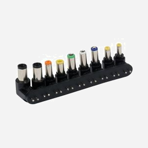 T'nB CHNB19V65 Alimentation Universelle Secteur 19V 65W pour Notebook jusqu'à 17", 9 Adaptateurs, Câble 2.7m, Noir, Input 100-240V, Output 3.42A - Miniature 2