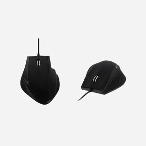 T'nB MUERGO Souris Optique USB Type-A 1600 DPI 5 Boutons Ergonomique Noir pour PC/Ordinateur portable - Miniature 2