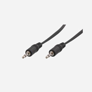 T'nB JACK5 Câble Audio - Connecteur Jack 3.5mm mâle/mâle pour Smartphone, Tablette, Lecteur CD/MP3 vers Ampli, Radio, Enceinte