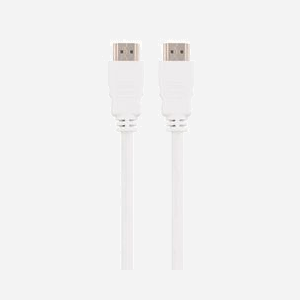 T'nB HDMI2WH Câble HDMI Mâle/Mâle 19 broches HD Ready pour transmission vidéo et audio haute résolution vers TV HD et Hi-Fi. - Miniature 2