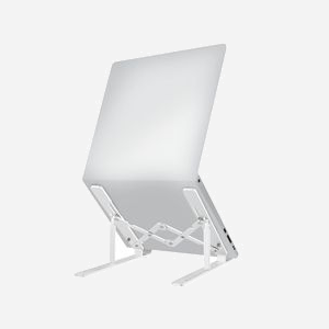 T'nB NBSTANDALU Support Aluminium Argent pour Notebook/Tablette jusqu'à 17" (43.2cm) - Dimensions 238x115x160mm, Pliable, Poids 254g - Miniature 3