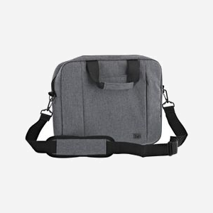 T'nB NBANTI15 Sac Messenger Gris pour ordinateur portable jusqu'à 15.6" (39.6cm), textile, 430x340x20mm, bandoulière et poignée, 427g.