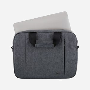 T'nB NBANTI15 Sac Messenger Gris pour ordinateur portable jusqu'à 15.6" (39.6cm), textile, 430x340x20mm, bandoulière et poignée, 427g. - Miniature 2