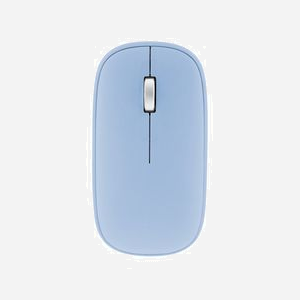 Souris T'nB MWCOLORBL Bluetooth Ambidextre 1600 DPI Bleu - 3 Boutons Programmables, Scroll, Récepteur USB Type-A, Compatible Windows/macOS - Miniature 1