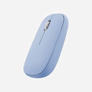 Souris T'nB MWCOLORBL Bluetooth Ambidextre 1600 DPI Bleu - 3 Boutons Programmables, Scroll, Récepteur USB Type-A, Compatible Windows/macOS - Miniature 2